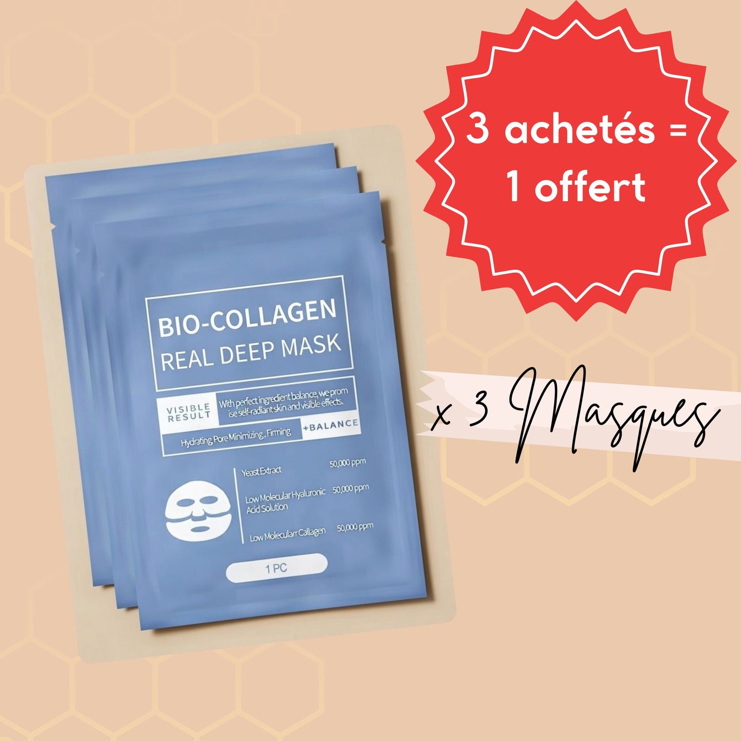 Pack Cure Collagène - 4 achetés dont 1 OFFERT !