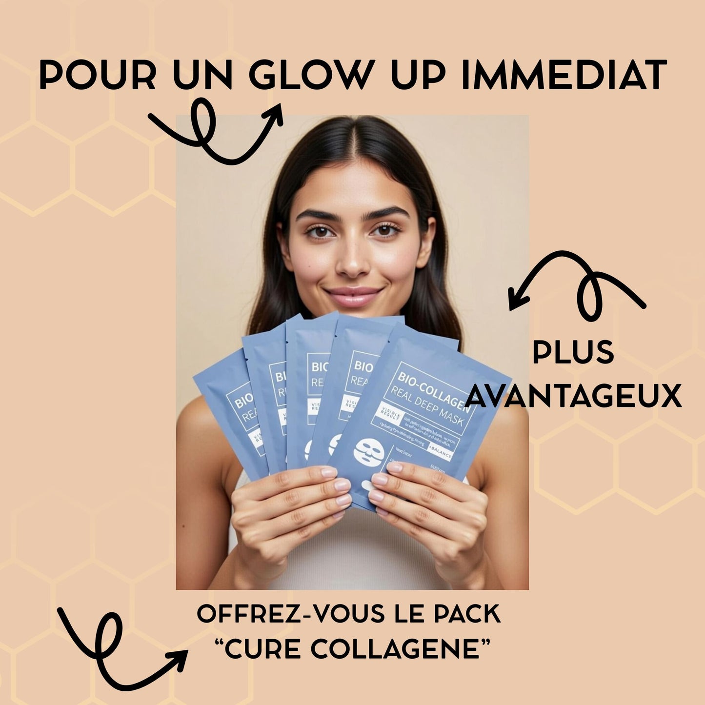 Pack Cure Collagène - 4 achetés dont 1 OFFERT !